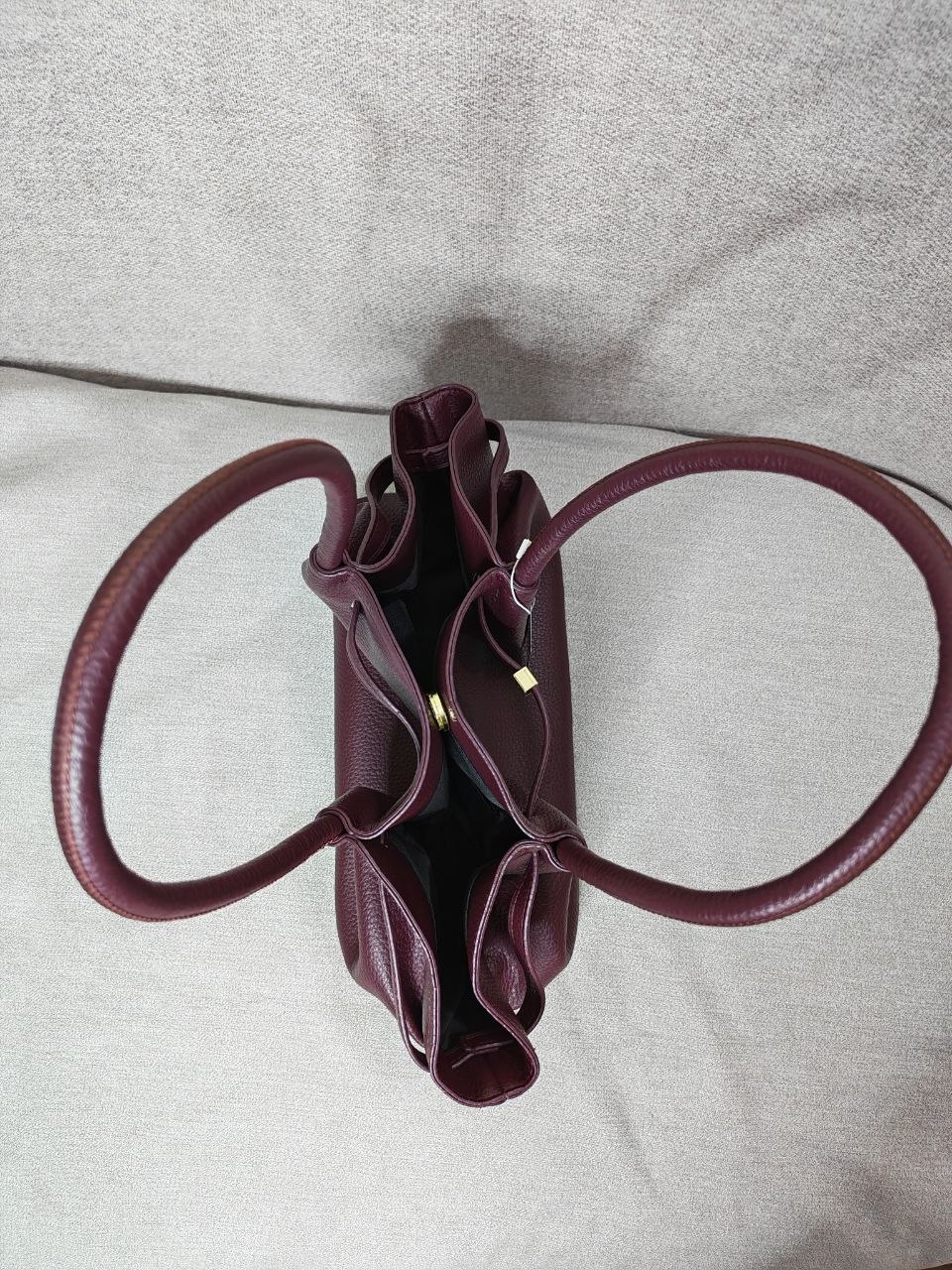 Litchi Pattern Shoulder Bag view 6